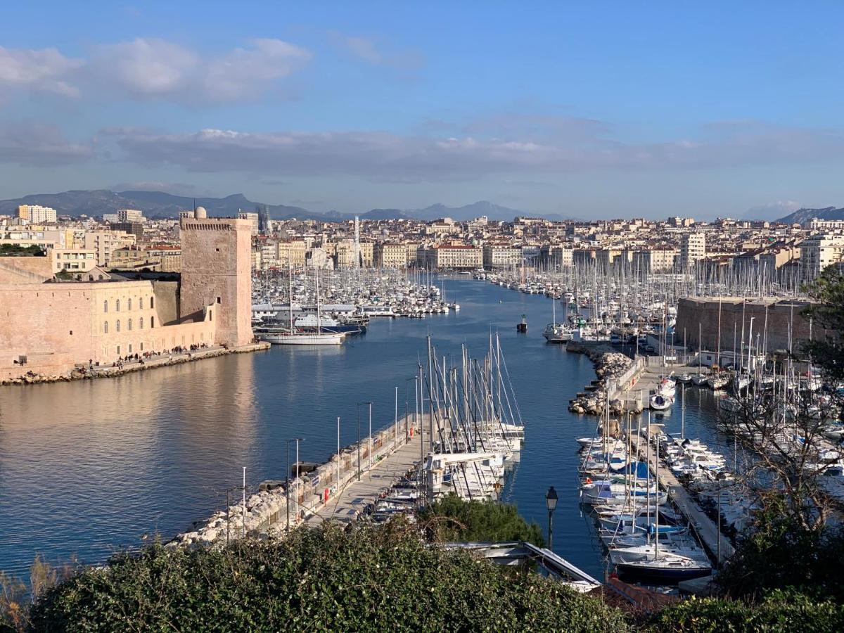 Marseille 6Eme Vauban Elegant T3 6 Couchages 2 Chambres Exterior foto